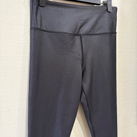 Zyia Active Shimmer Black High-Rise Leggings Size 8-10 - Picture 3 of 5